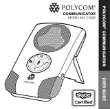 Polycom Communicator C100S for Skype ユーザーマニュアル