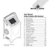 Mettler Toledo InTap Portable oDO Analyzer ユーザーマニュアル