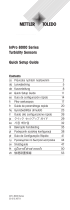 Mettler Toledo InPro 8000 Series 取扱説明書