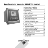 Mettler Toledo Transmitter M400/2XH Cond Ind 取扱説明書