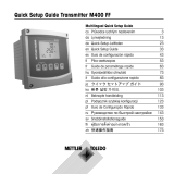 Mettler Toledo Transmitter M400 FF 取扱説明書