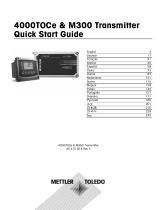 Mettler Toledo 4000TOCe Sensor ユーザーマニュアル