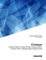 Christie Crimson HD31 ユーザーマニュアル