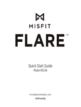 Misfit Flare ユーザーマニュアル