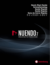 Steinberg Nuendo 7.0 クイックスタートガイド