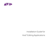 Avid Editing Editing Applications 6.0 インストールガイド