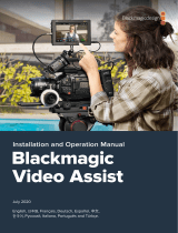 Blackmagicdesign Video Assist 3G ユーザーマニュアル