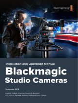Blackmagic Studio Camera  ユーザーマニュアル