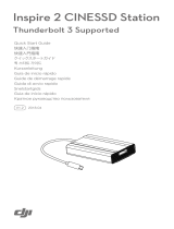 dji inspire 2 CINESSD Station クイックスタートガイド