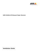 Axis D2050-VE ユーザーマニュアル