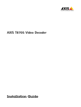 Axis T8705 Technical Manual