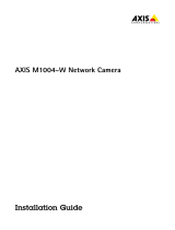 Axis M1004-W ユーザーマニュアル