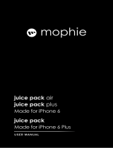 Mophie Juice Pack Air ユーザーマニュアル