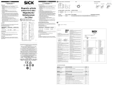 SICK Magnetic cylinder sensor for C-slot / Magnetischer Zylindersensor für C-Nut 取扱説明書