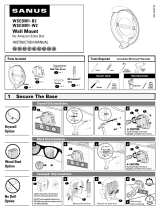 Sanus WSEDM1 インストールガイド