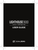 Goal Zero Lighthouse 600 ユーザーマニュアル