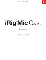 IK Multimedia irig mic cast ユーザーマニュアル