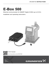 Grundfos E-Box 500 Installation And Operating Instructions Manual