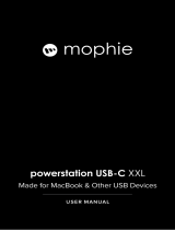 Mophie powerstation USB-C XXL 取扱説明書