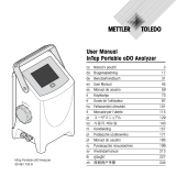 Mettler Toledo InTap Portable oDO Analyzer ユーザーマニュアル