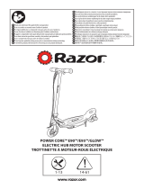 Razor Power Core E90 Electric Scooter ユーザーマニュアル