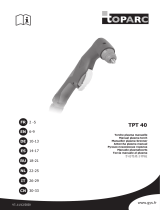 GYS MANUAL PLASMA TORCH IPT40 - 4m 取扱説明書