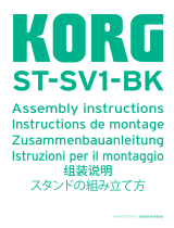 Korg SV-1 Black Assembly Instructions