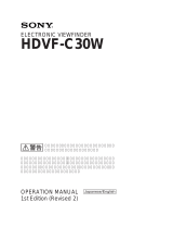 Accusplit HDVF-C30W ユーザーマニュアル