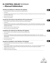 Behringer B-Control Deejay BCD3000 取扱説明書