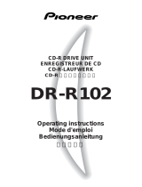 Pioneer DR-R102 ユーザーマニュアル