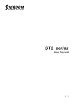 Stardom ST2-SB3 ユーザーマニュアル