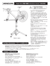 MINOURA RS-1600 Instructions Manual