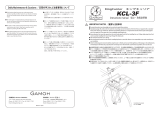 MINOURA Porteur Rack KCL-3F Instructions Manual