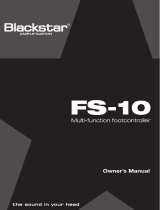 Blackstar Amplification FS10 Footcontroller 取扱説明書