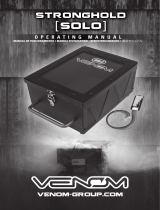 VENOM  Stronghold Solo Fireproof Charge Box 取扱説明書