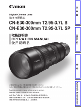 Canon CN-E30-300mm T2.95-3.7 L SP 取扱説明書