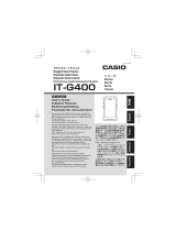 Casio IT-G400 取扱説明書