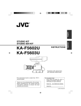 JVC KA-F5602U ユーザーマニュアル