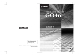 Yamaha Stereo Receiver GO46 ユーザーマニュアル