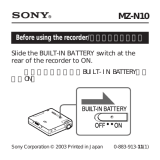 Sony MZ-N10 取扱説明書