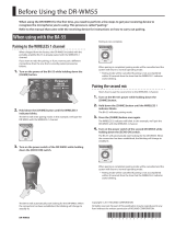 Roland DR-WM55 取扱説明書