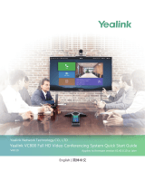 Yealink VC800 Full HD Video Conferencing System 中英 V40.10 クイックスタートガイド