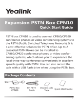 Yealink Yealink PSTN Box CPN10 中英 V1.4 クイックスタートガイド