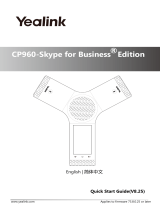 Yealink CP960-Skype for Business Edition  中英 クイックスタートガイド