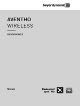 Beyerdynamic Aventho wireless black ユーザーマニュアル