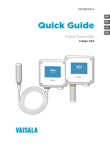 Vaisala Indigo202 Digital Transmitter ユーザーマニュアル