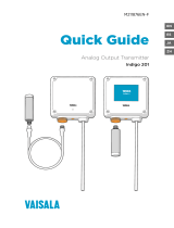 Vaisala Indigo 201 Analog Output Transmitter ユーザーマニュアル