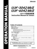 MIMAKI UJF-6042MkII Series ユーザーマニュアル