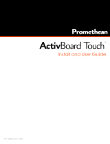 promethean ActivBoard 10 Touch ユーザーガイド