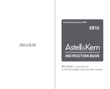 iRiver AK XB10 ユーザーマニュアル